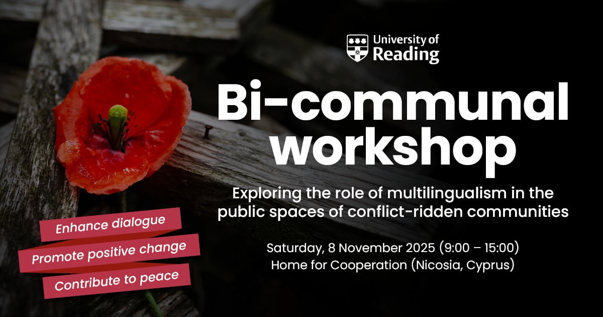Workshop: The role of multilingualism in public spaces of conflict ridden societies