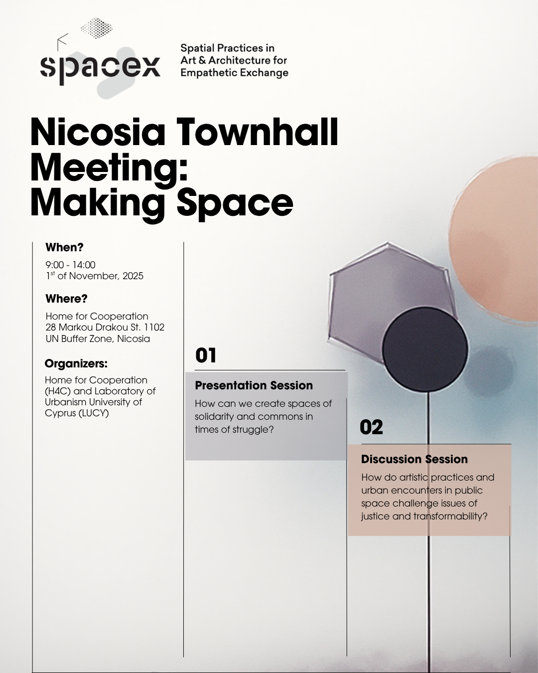Nicosia Townhall Meeting: Making Space