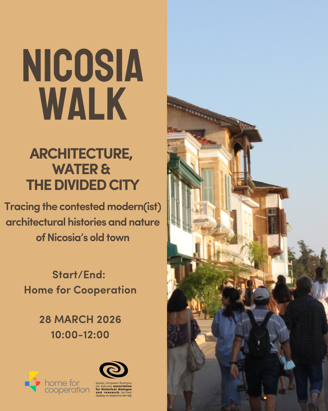 Nicosia Walk: Architecture,  Water &  the Divided City