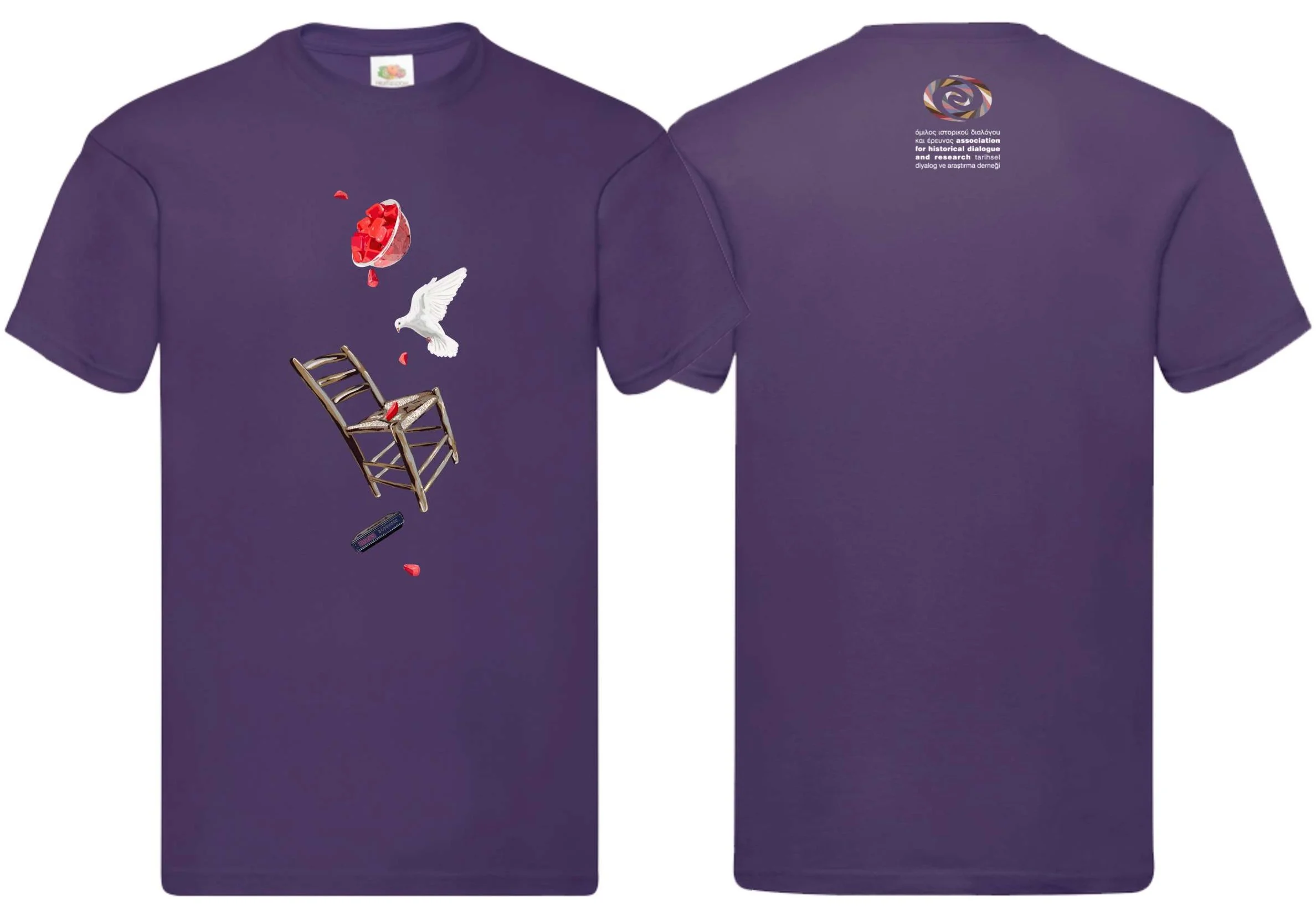Purple T-Shirt by Nurtane Karagil